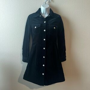 Alex Chung for AG Denim Corduroy Button Up Dress